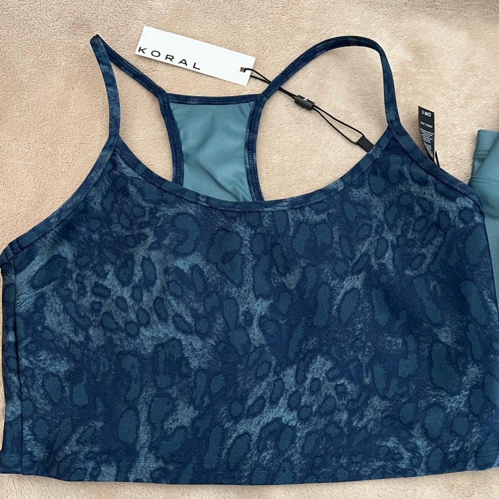NWT Koral leggings and bra top set size small - Picture 4 of 9